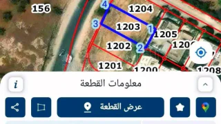 أرض في عين الباشا_ الفروسية_مقابل اسواق الراعي - 30,000 دأ - صورة 1