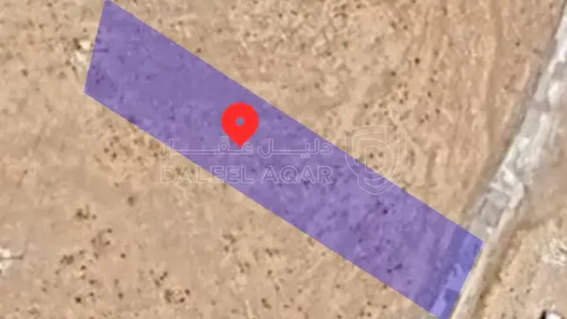 أرض في المناخر بالقرب من مؤسسة احمد القهيوي العقارية  - 31,975 دأ - صورة 1