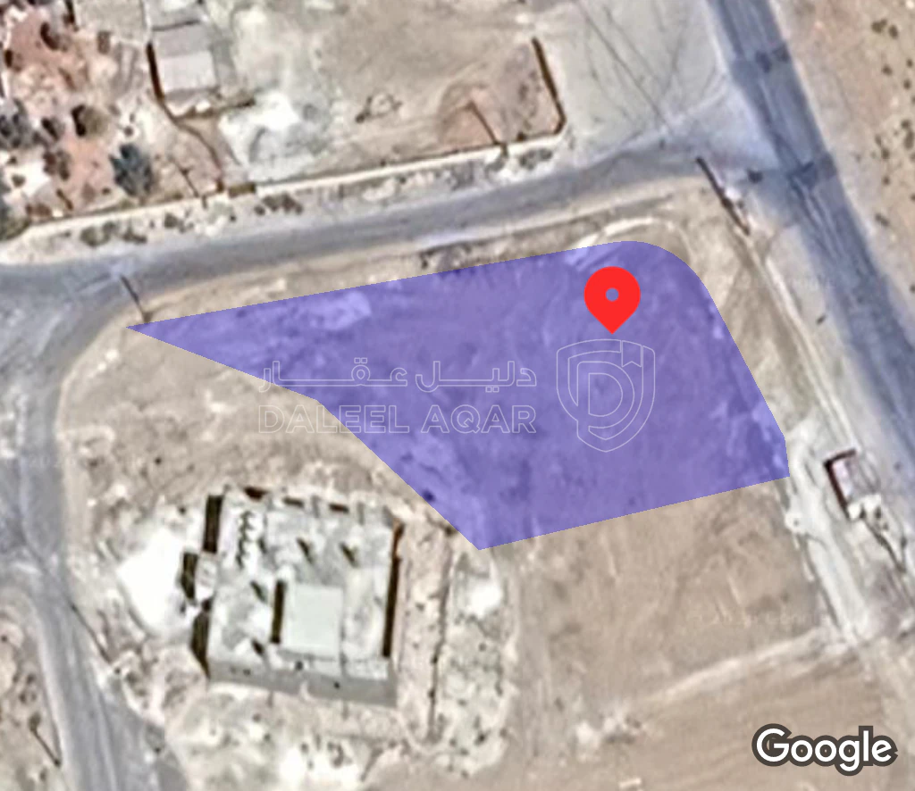 أرض في خشافية الدبايبه مقابل ثانويه الخنساء على شارع ٢٠ و - 64,000 دأ - صورة 1