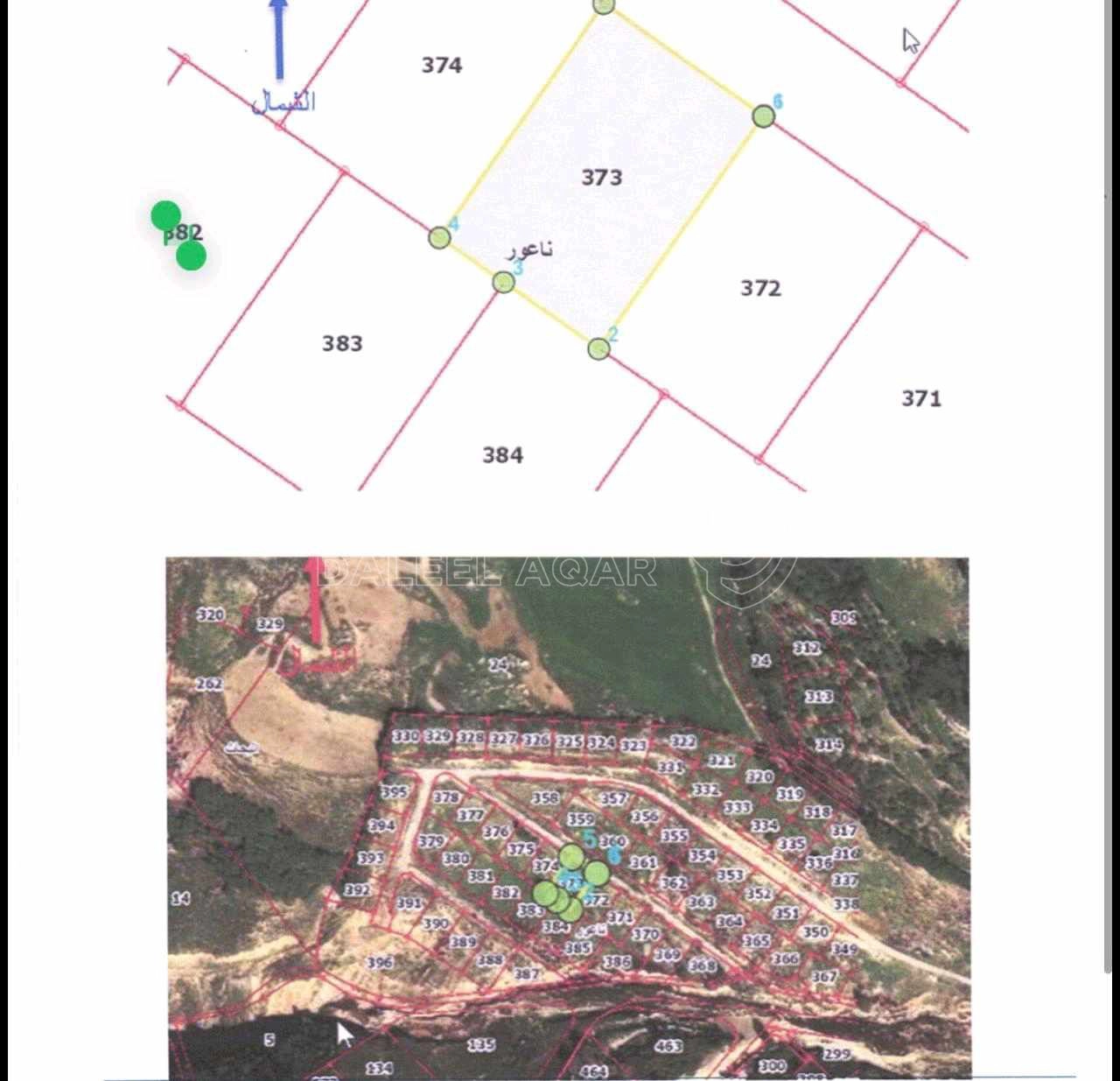 أرض في ارض من. المالك مباشرة ناعور  - 40,000 دأ - صورة 1