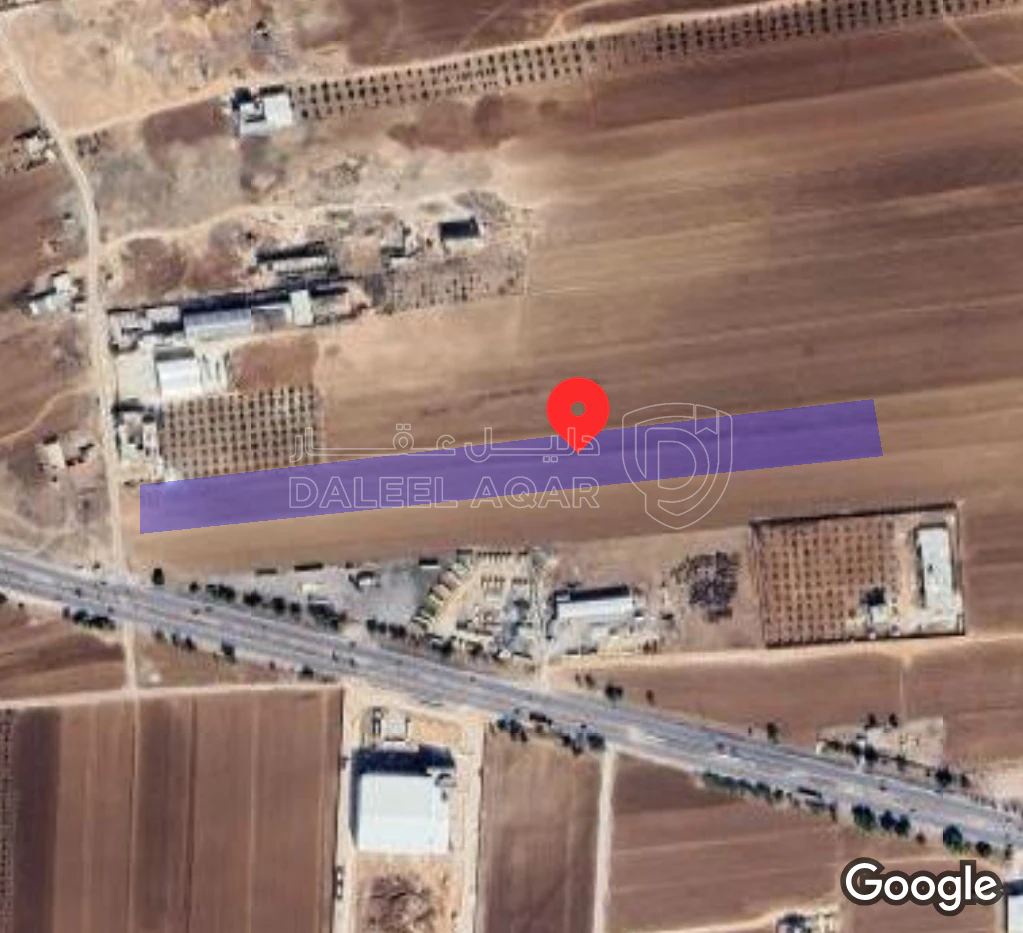 أرض في دونم ارض للبيع حور الجنوبي  - 21,000 دأ - صورة 2