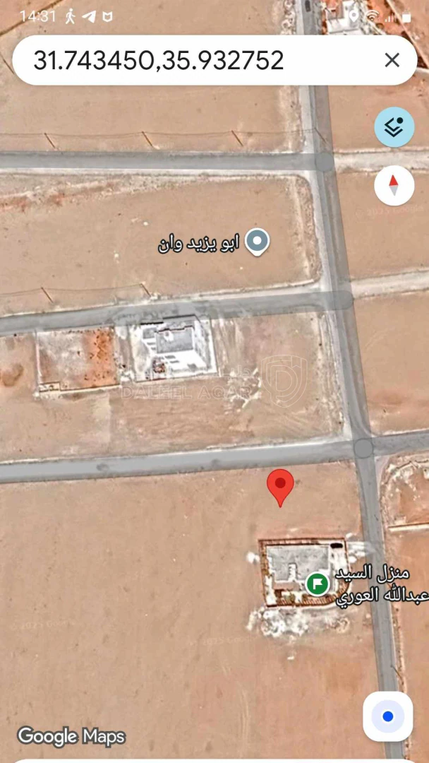 أرض في عمان   القسطل - 96,750 دأ - صورة 1