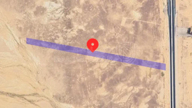 أرض في الحسينيه الطريق الدولي  مقابل كازيه البلديه - 84,000 دأ - صورة 1