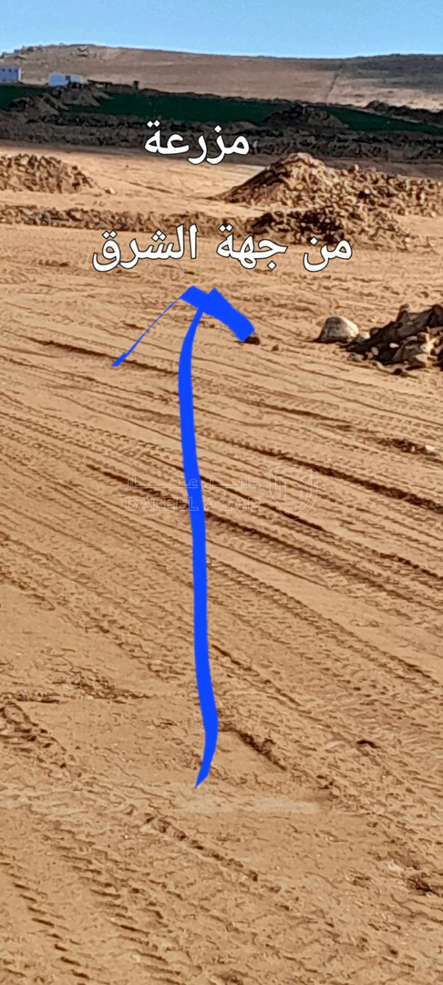 أرض في البادية الشمالية/ المكيفته/ شرق مصنع عدن للمياة - 80,000 دأ - صورة 1