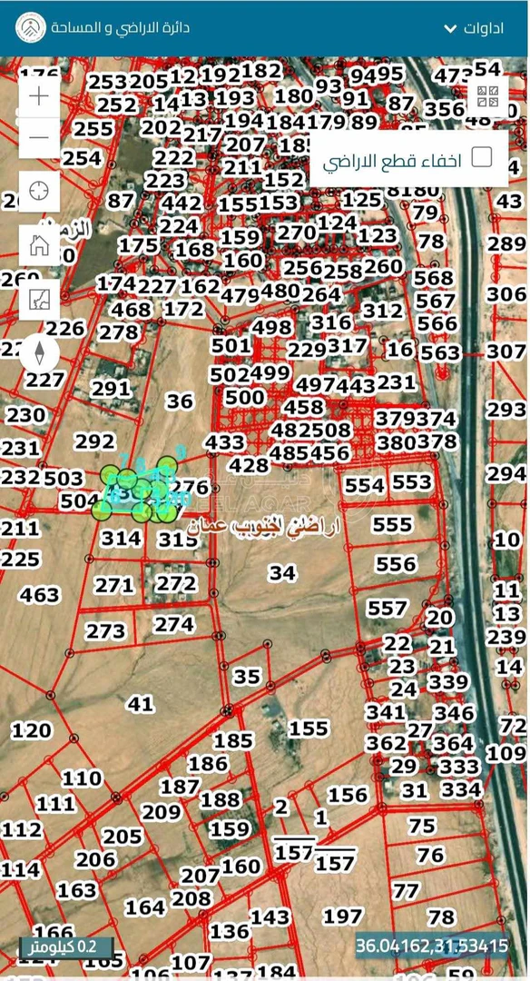 أرض في العاصمة الجيزة خان الزبيب - 15,000 دأ - صورة 1