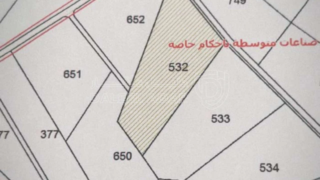 أرض في غرب سحاب- شرق الموقر  - 30,000 دأ - صورة NaN