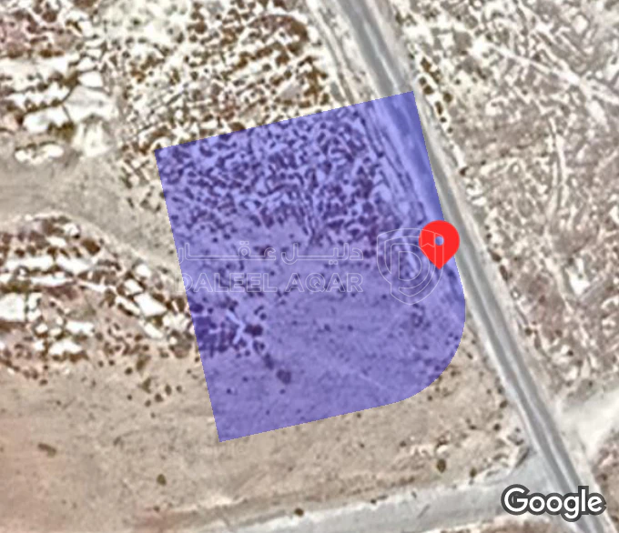 أرض في ناعور حوض عيون الجاموس منطقة فلل وقصور - 192,780 دأ - صورة 1