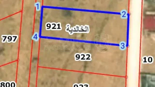 أرض في المفرق /قضاء الخالديه/قرية المشرفة  - 10,700 دأ - صورة 1