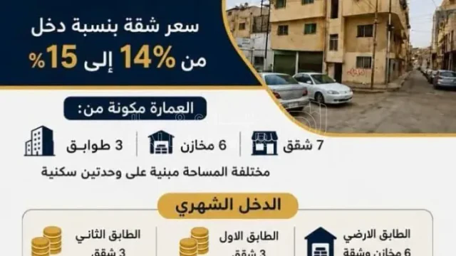 مبنى - الوحدات شارع سمية مقابل مسجد المدارس  - 80000 دأ