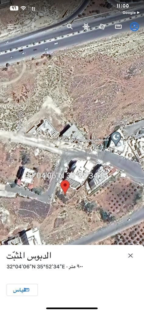 أرض في عمان ابو نصير حوض الوسية بالقرب من مسجد يوسف الوري - 90,000 دأ - صورة 1