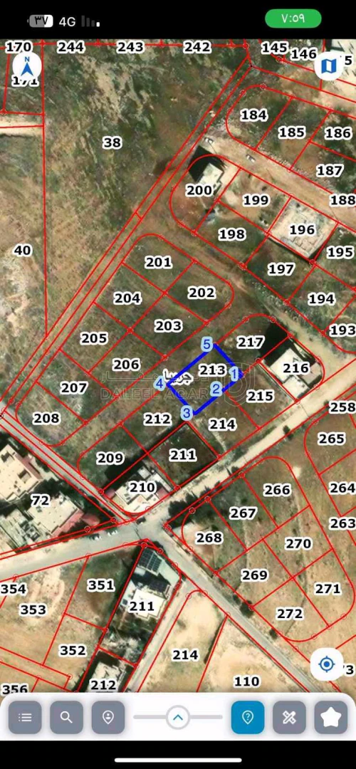 أرض في جريبا  - 25,000 دأ - صورة 1