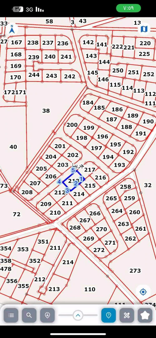 أرض في جريبا  - 25,000 دأ - صورة 1