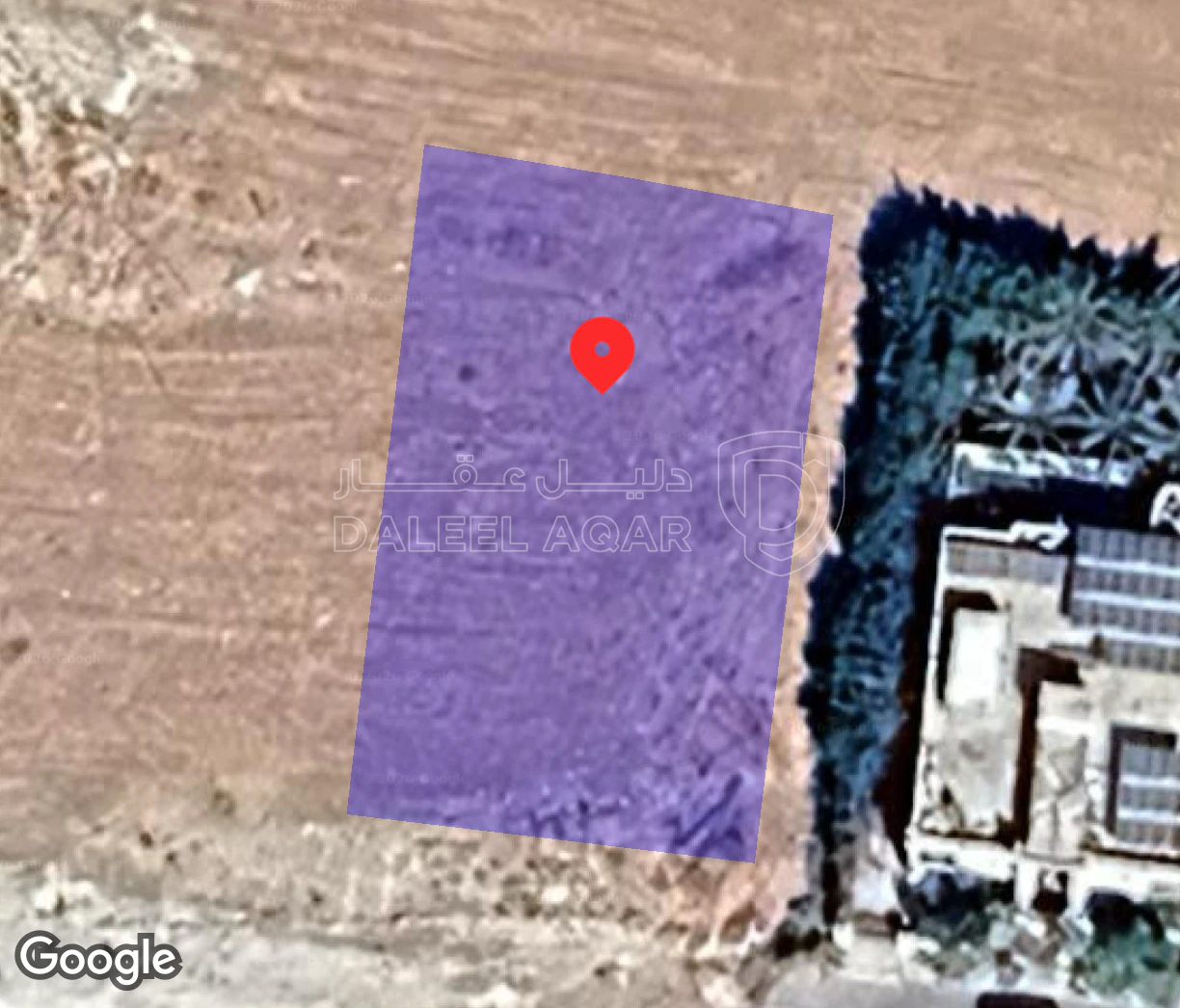 أرض في الحمر  - 300,000 دأ - صورة 1