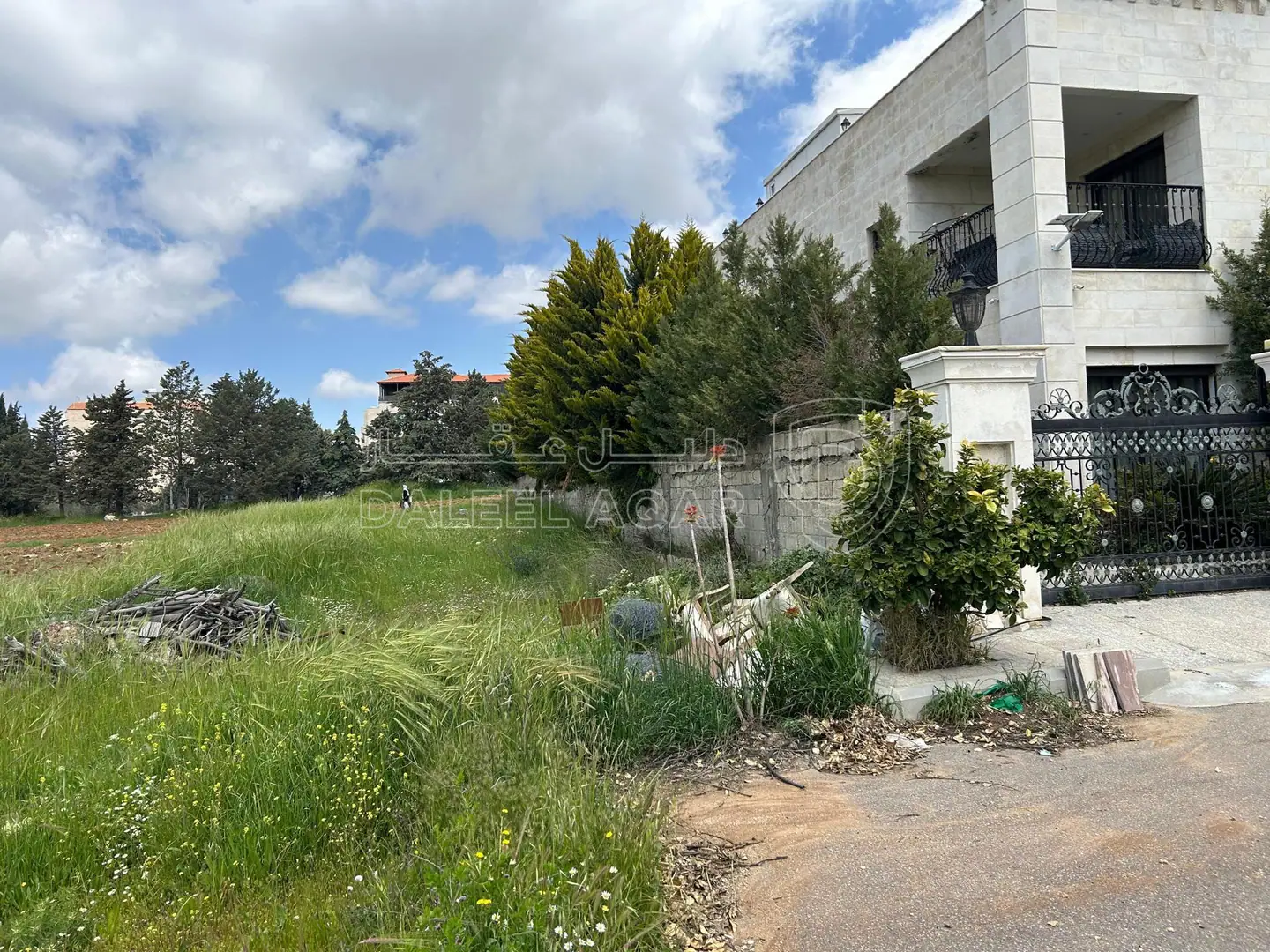 أرض في الحمر  - 300,000 دأ - صورة 1