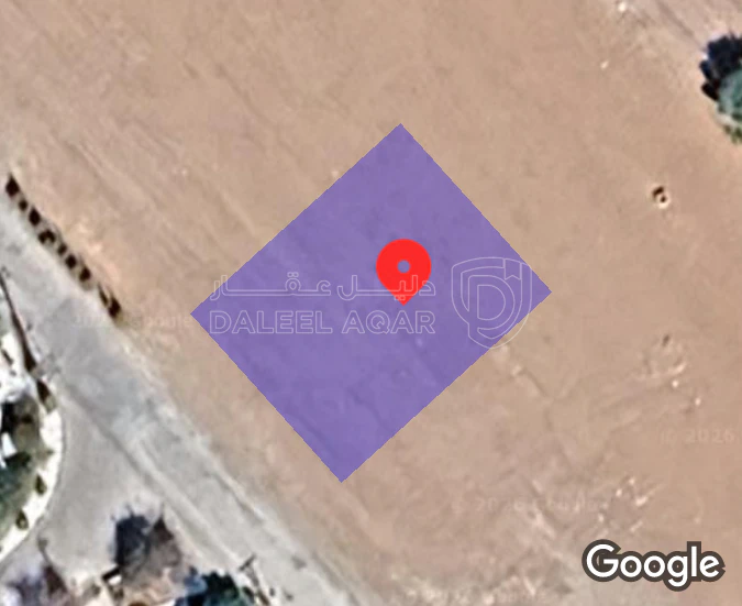 أرض في الطنيب، السكة الغربي، ٥٠٠ متر على T - 95,000 دأ - صورة 1