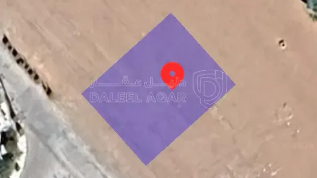 أرض في الطنيب، السكة الغربي، ٥٠٠ متر على T - 95,000 دأ - صورة 1