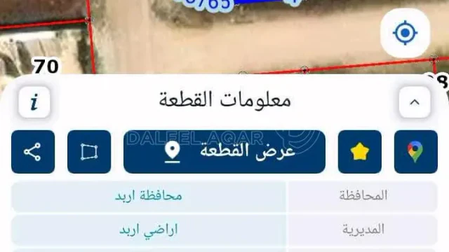 أرض - الصريح شرق مسجد رياض الصالحين وقرب شارع البتراء  - 92880 دأ