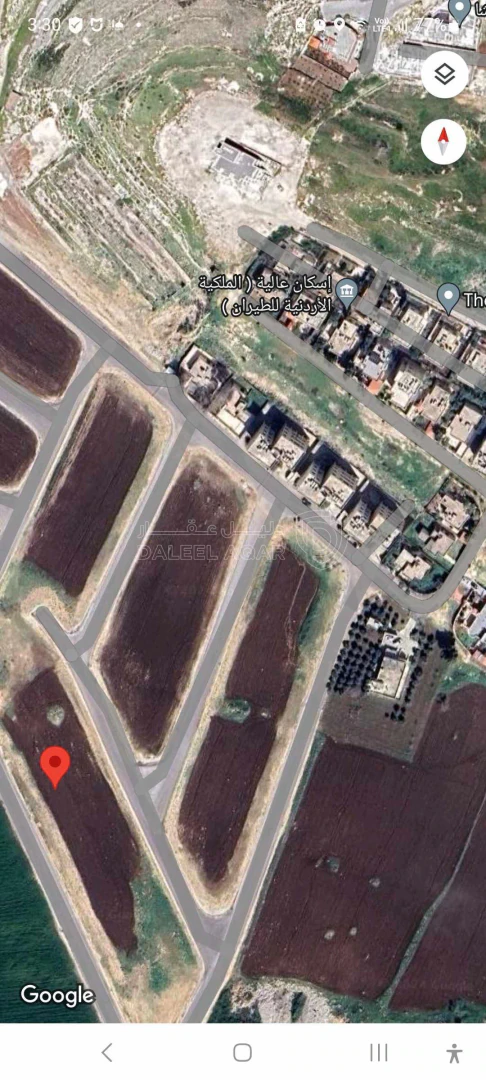 أرض في ناعور،ام البساتين،حوض ام البرك،مقابل اسكان عالية  - 48,600 دأ - صورة 1