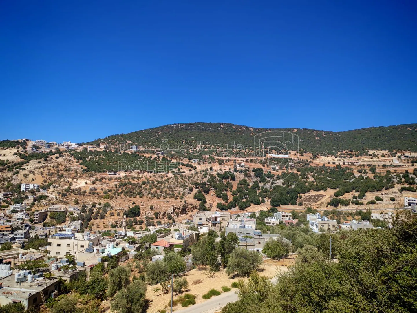 أرض في عجلون عين جنا - 70,000 دأ - صورة 1