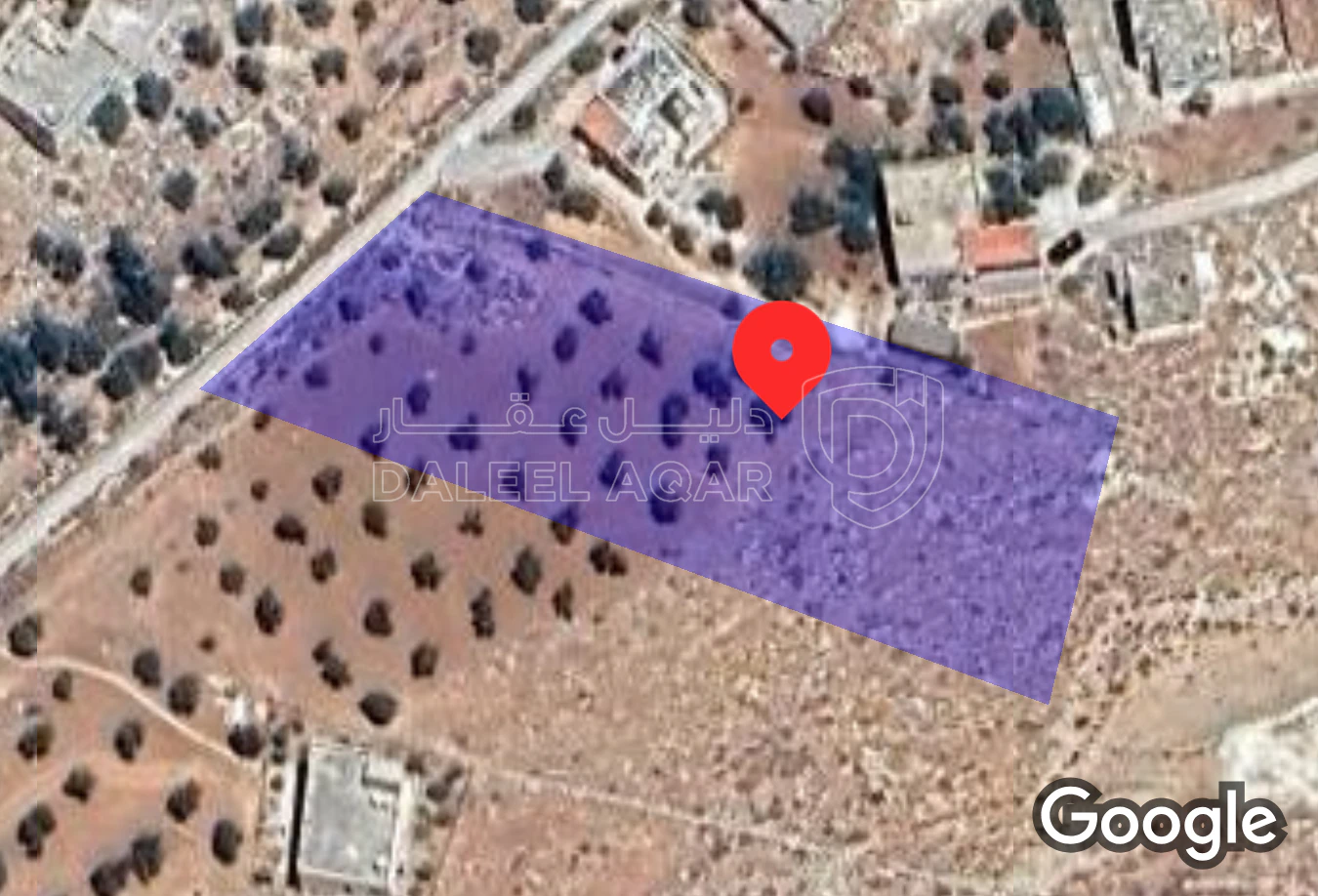 أرض في ام رمانه الزرقاء  - 150,000 دأ - صورة 1