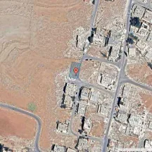 أرض - المستندة/ حي القاضي - قرب مسجد أبو عارف الحنيطي - 50000 دأ