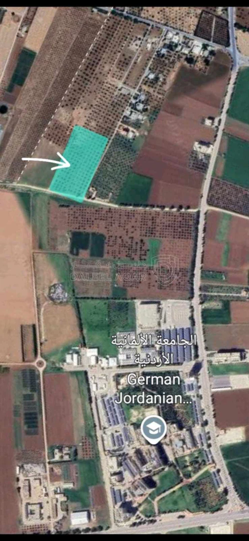 أرض في عمان/ الجامعة الألمانية  - 395,000 دأ - صورة 1