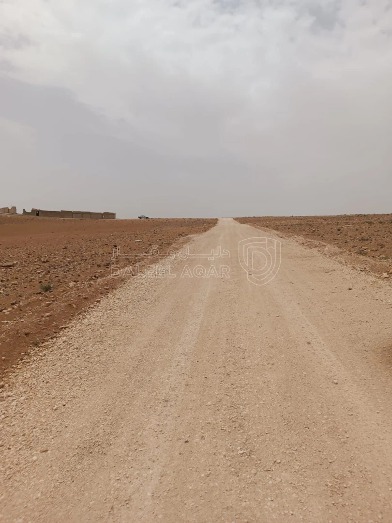 أرض في شارع عمان التنموي مقابل القصر القطري مباشرة  - 55,500 دأ - صورة 1