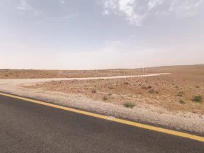 أرض في شارع عمان التنموي مقابل القصر القطري مباشرة  - 55,500 دأ - صورة NaN