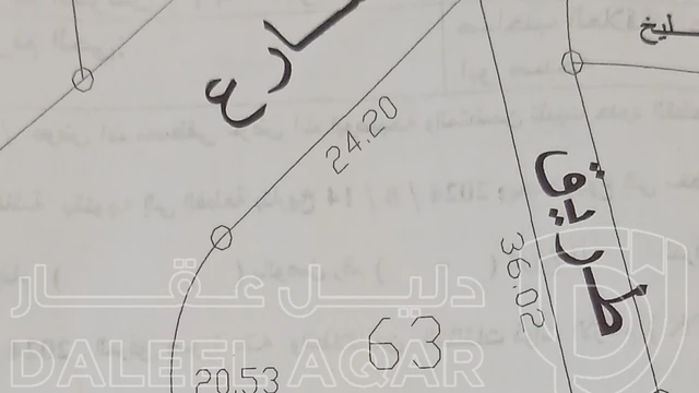أرض - أرض على ٣ شوارع جريبا قرب مدرسة حي الاحمد الجديدة  - 35000 دأ