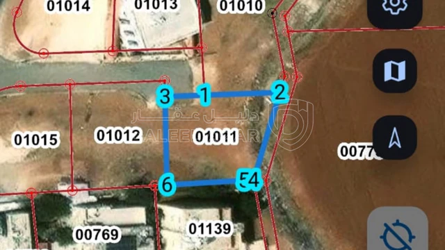 أرض - مادبا بجانب دوار المحبه - 19000 دأ