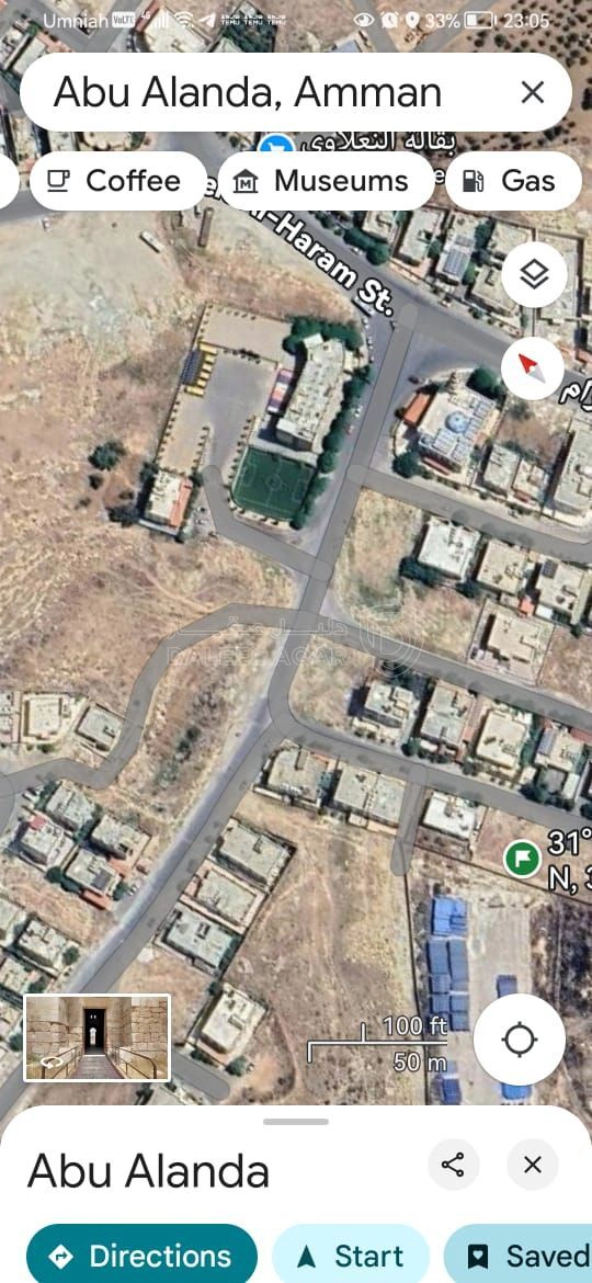 أرض في ابو علندا المرقب قرب اكاديمية علماء المستقبل  - 90,000 دأ - صورة 1