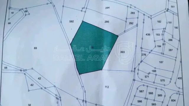 أرض - السلط الصبيحي مقابل بير حجاج - 130000 دأ