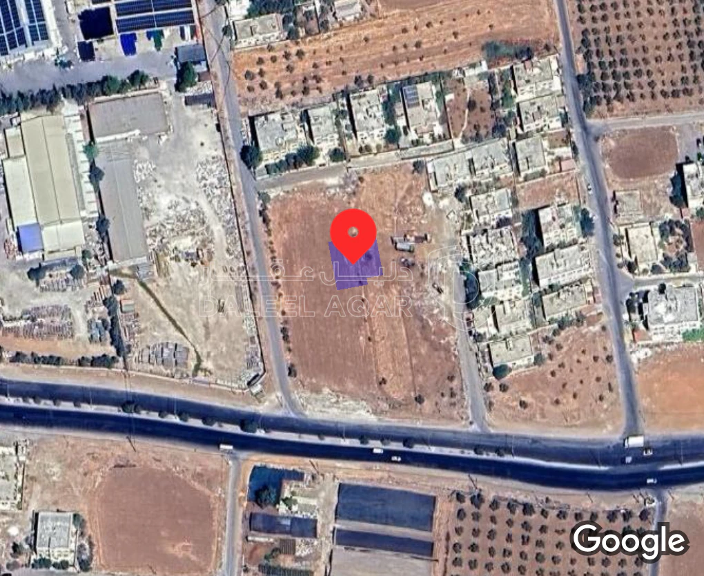 أرض في خريبة السوق طريق السوق المركزي  - 60,000 دأ - صورة 1