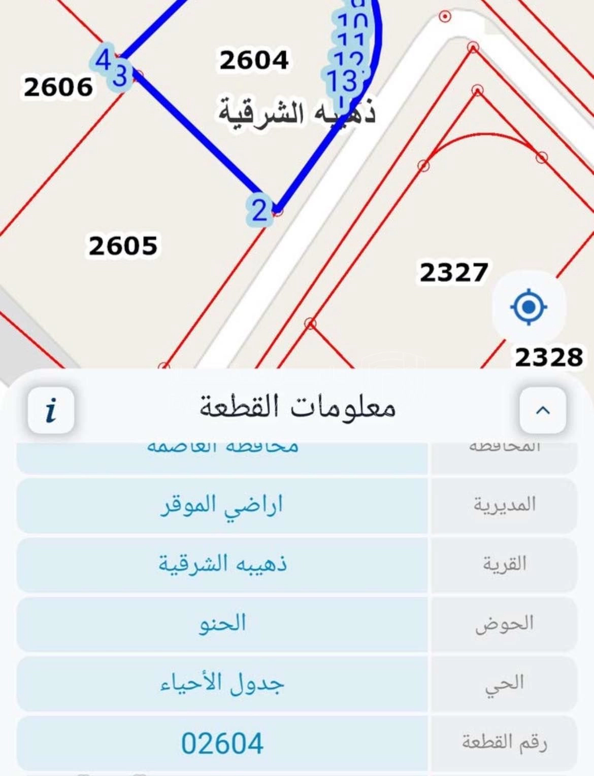 أرض في ارض للبيع العاصمة الموقر ذهيبة شرقية - 24,000 دأ - صورة 1