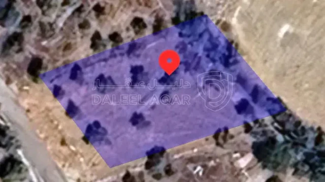 أرض في نقب الدبور العلوي بجانب مسجد المصطفى مطلة  - 45,000 دأ - صورة 1