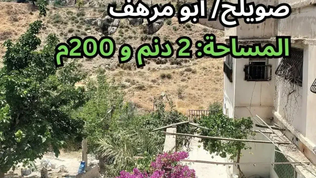أرض - صويلح - أبو مرهف - قرب مسجد عثمان بن عفان - 200000 دأ