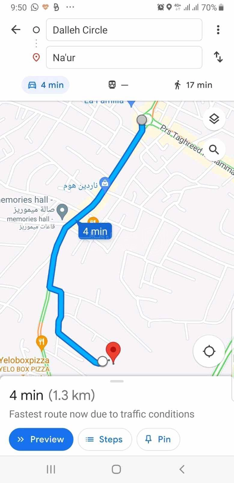 أرض في ارض مرج الحمام قريبه من دوار الدله - 235,000 دأ - صورة 2