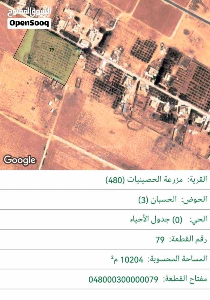 أرض في ارض خلف جامعة آل البيت روضه ابو الهيال - 110,000 دأ - صورة 1