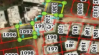 أرض - الشارع الرئيسي سوق الخضار المركزي  برادات ابو شهاب - 65000 دأ