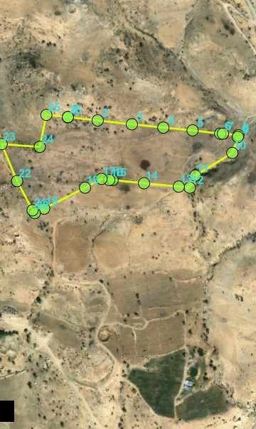 أرض في مادبا اللهيدان قرية القريات  - 43,000 دأ - صورة 1