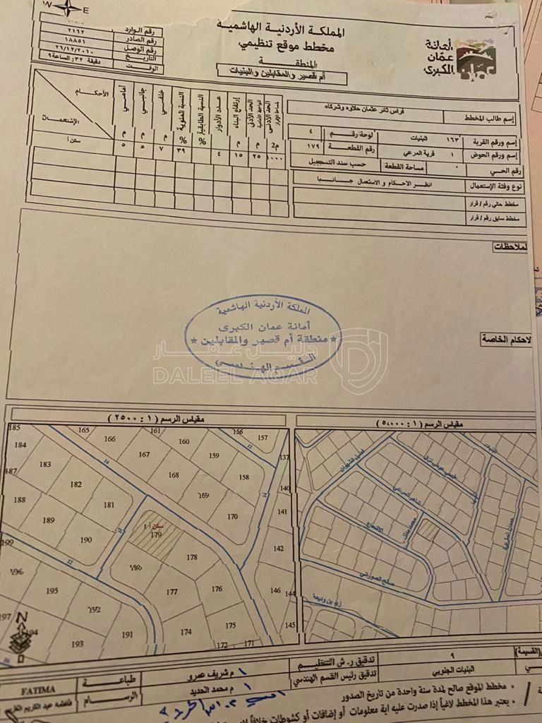 أرض في البنيات - 350,000 دأ - صورة 1