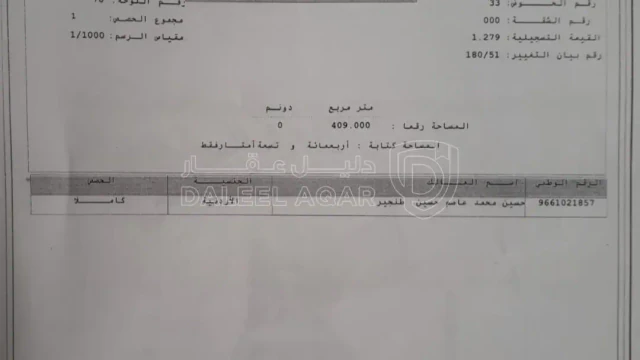 أرض - الهاشمي الجنوبي  - 100000 دأ