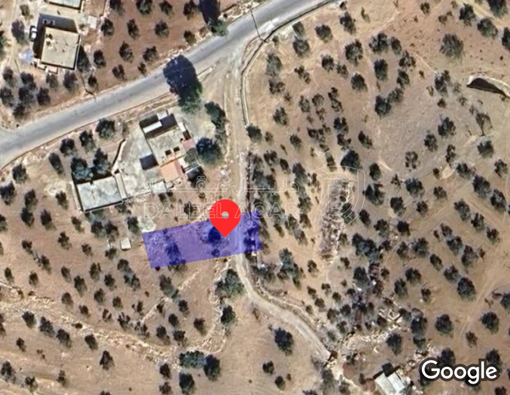 أرض في جرش عصفور قرب مثلث عصفور - 42,000 دأ - صورة 1