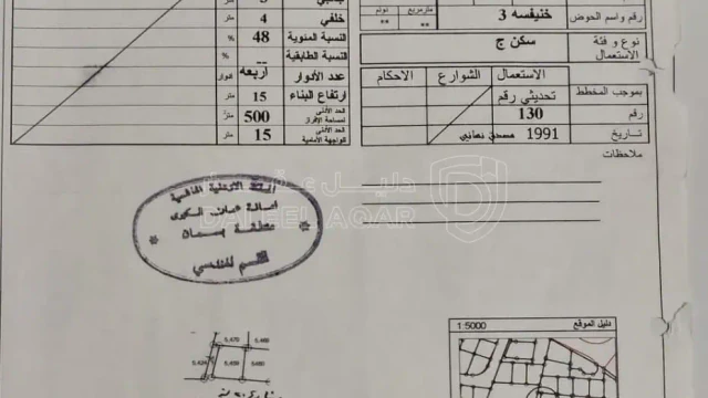 أرض - عمان الهاشمي الشمالي  - 110000 دأ