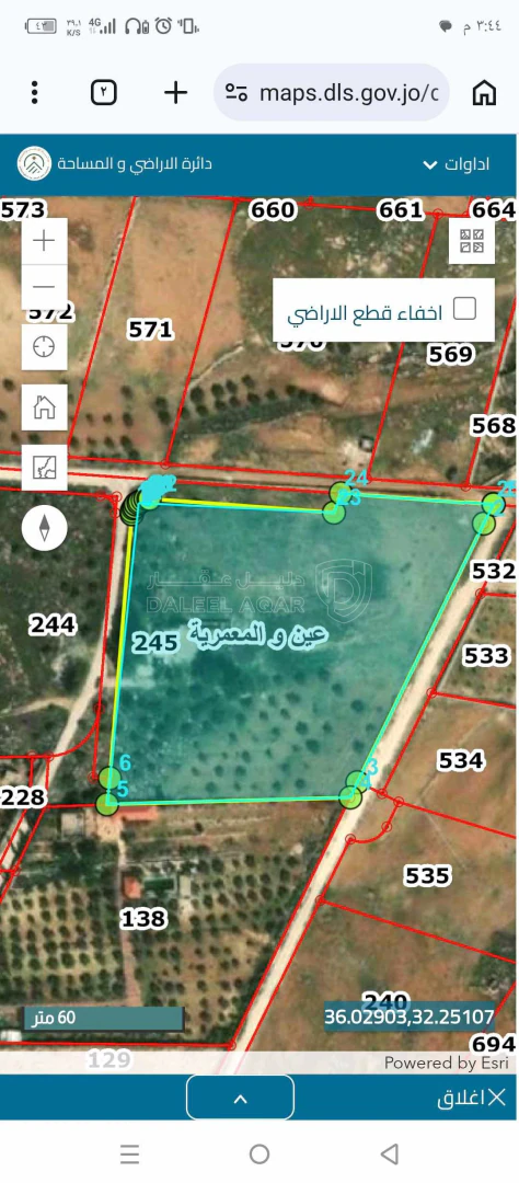 مزرعة/شاليه في المفرق/ عين بني حسن - 95,000 دأ - صورة 1
