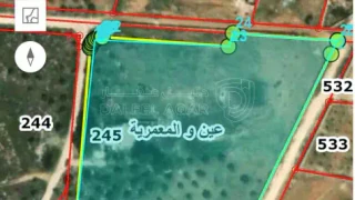 مزرعة/شاليه في المفرق/ عين بني حسن - 120,000 دأ - صورة 1