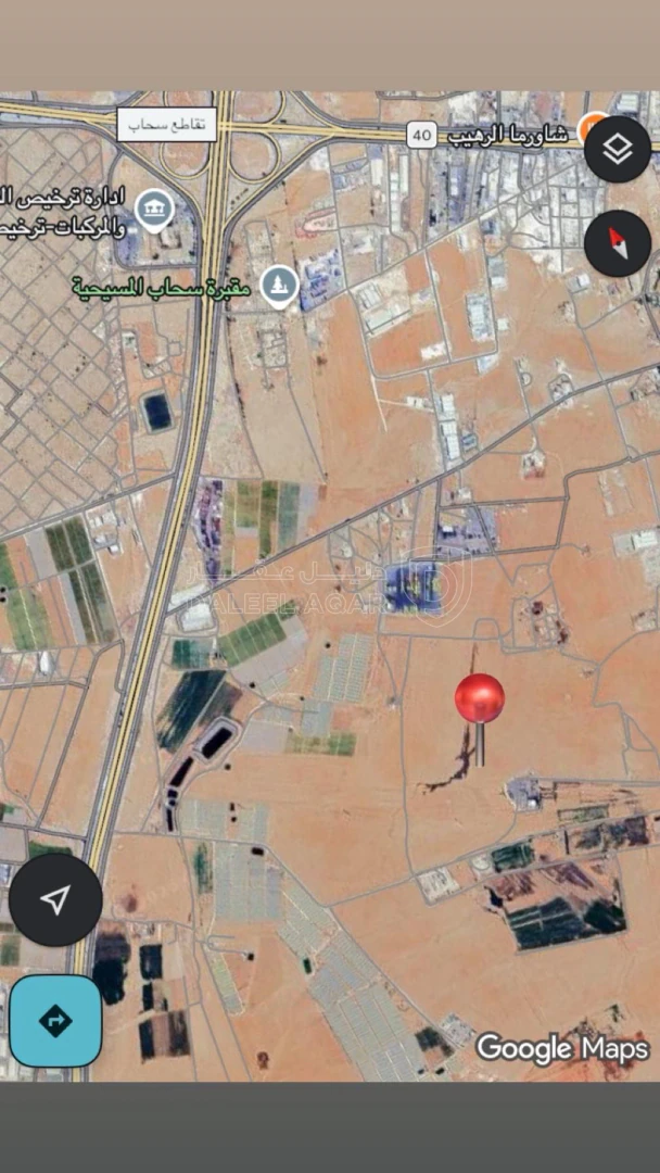 أرض في النقيره -الزميلات - 336,000 دأ - صورة 1