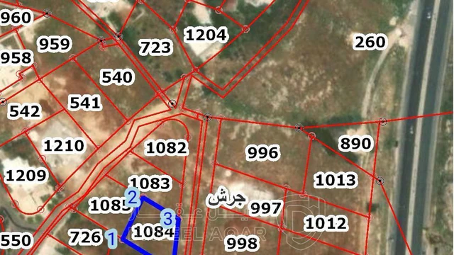 أرض في جرش - 85,000 دأ - صورة NaN