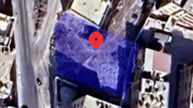 أرض - حي شاكر  شارع عبد الكريم الحمدان - 30000 دأ