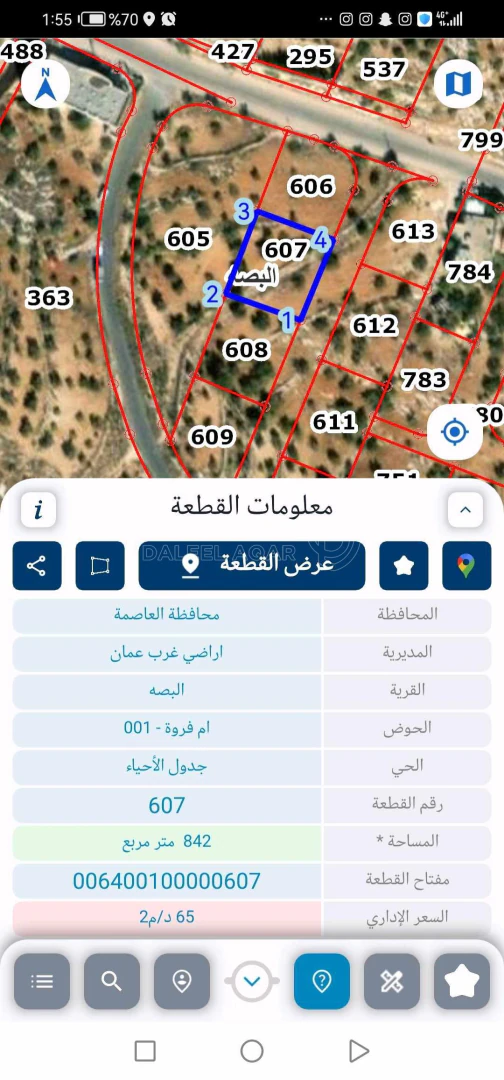 أرض في عمان بدر الجديدة حي السويسة  - 100,000 دأ - صورة 1